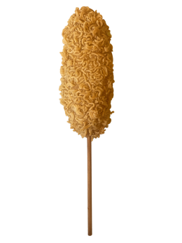 Ramen coated Korean corndog